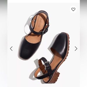 Madewell Claudie Lugsole Mary Janes Size 8.5